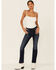 Image #1 - VIGOSS Women's Dark Wash Bootcut Jagger Classic Fit Jeans, Dark Wash, hi-res