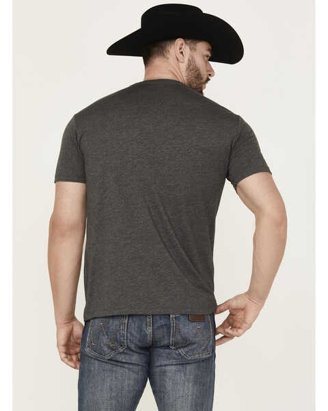 Image #4 - Ariat Men's License Plate Cowboy Short Sleeve Graphic T-Shirt, Charcoal, hi-res