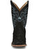 Image #4 - Justin Men's Ocean Front Exotic Pirarucu Western Boots - Broad Square Toe, Black, hi-res