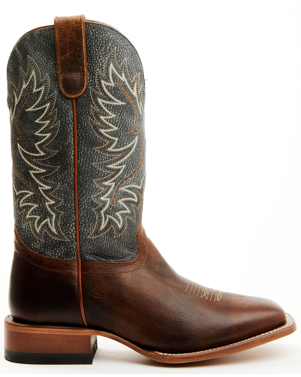 Image #2 - Cody James Men's Montana Western Boots - Broad Square Toe, Brown, hi-res