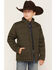Image #1 - Ariat Boys' Crius Insulated Jacket, Green, hi-res