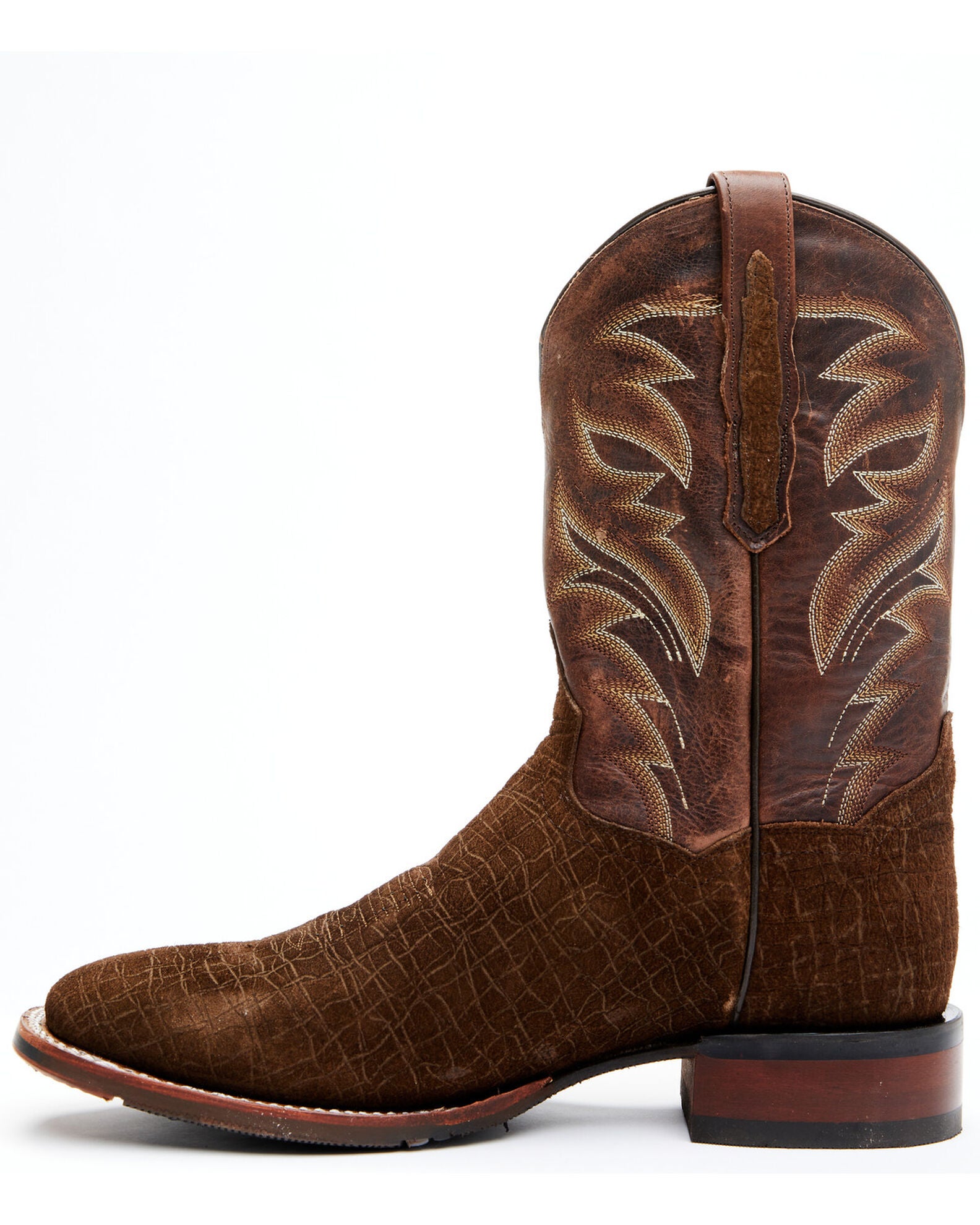 Product Name Dan Post Men's Hippo Print Western Performance Boots Broad Square Toe