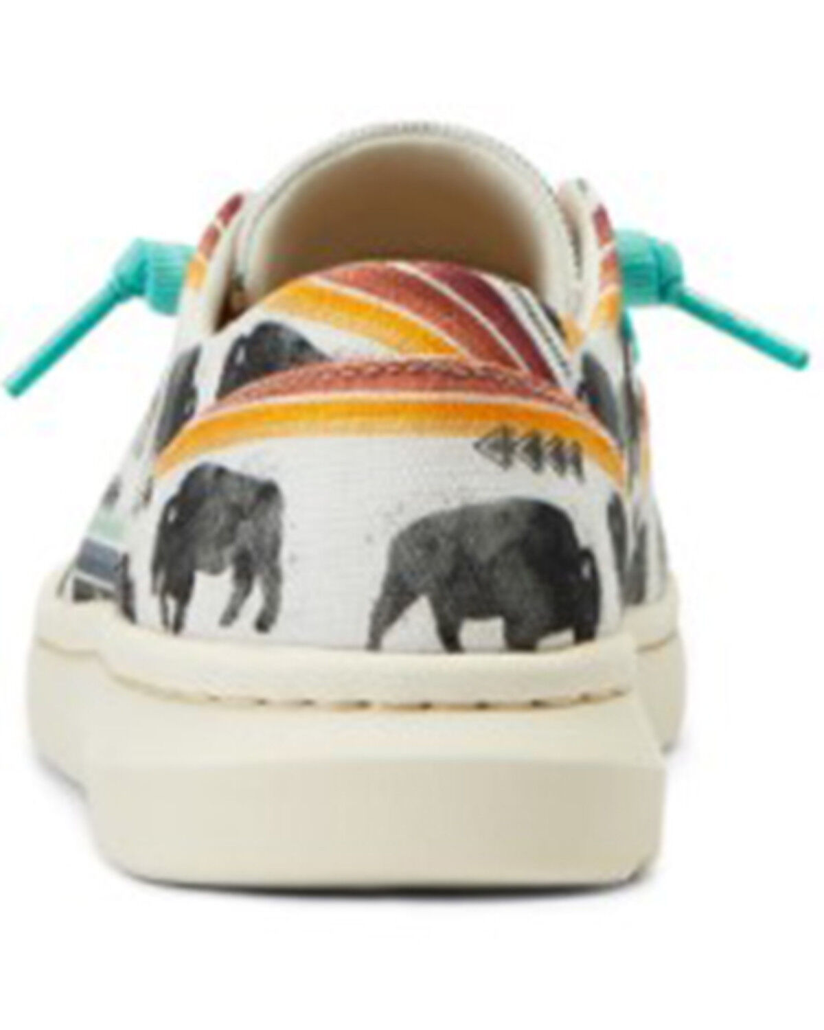Image #3 - Ariat Women's Buffalo Print Full Vamp FLX Foam Lace-Up Casual Hilo - Moc Toe, Multi, hi-res