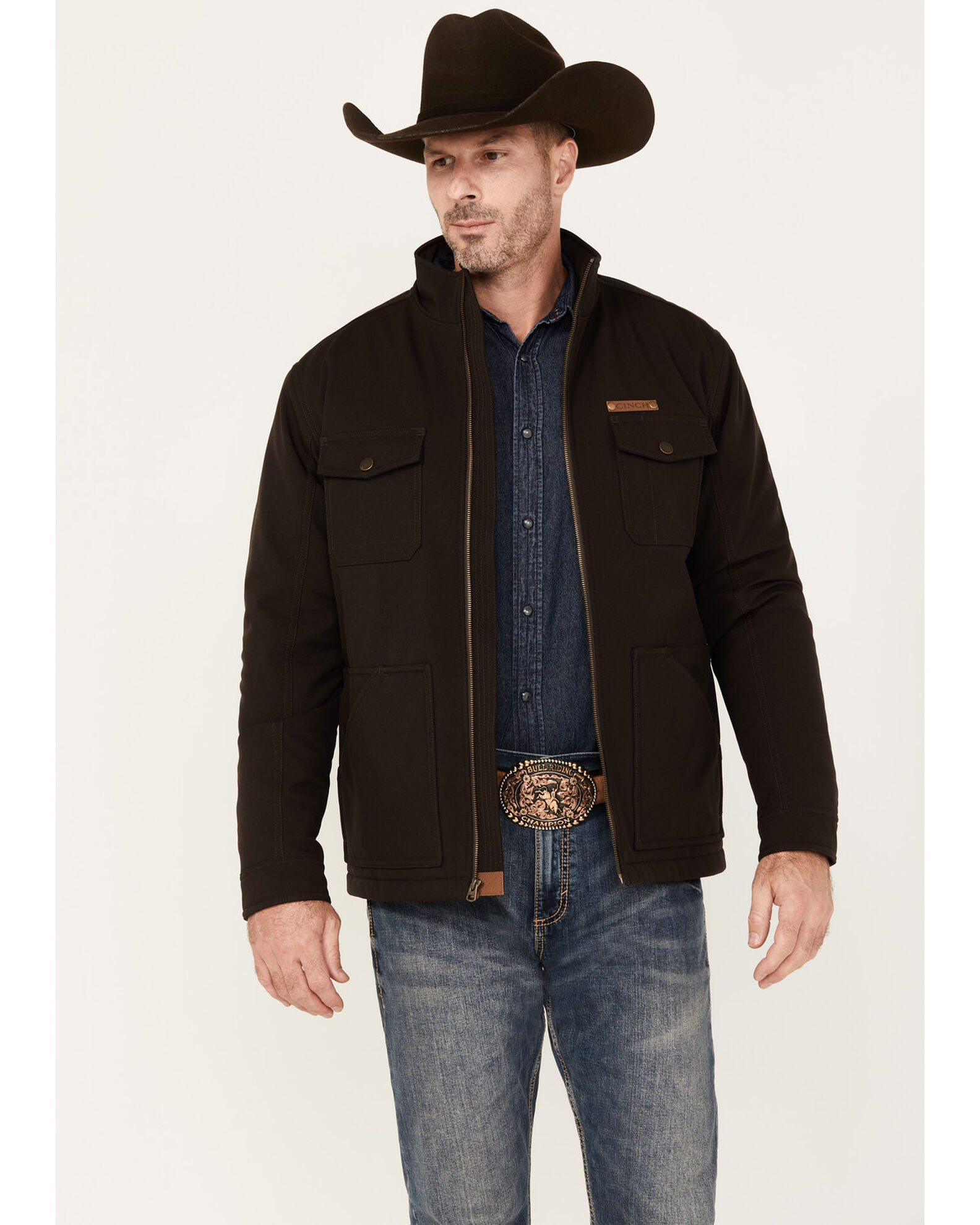 Mens cinch concealed carry jacket top