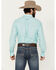Image #4 - Ariat Men's Gian Team Logo Geo Print Long Sleeve Button-Down Western Shirt - Big , Aqua, hi-res