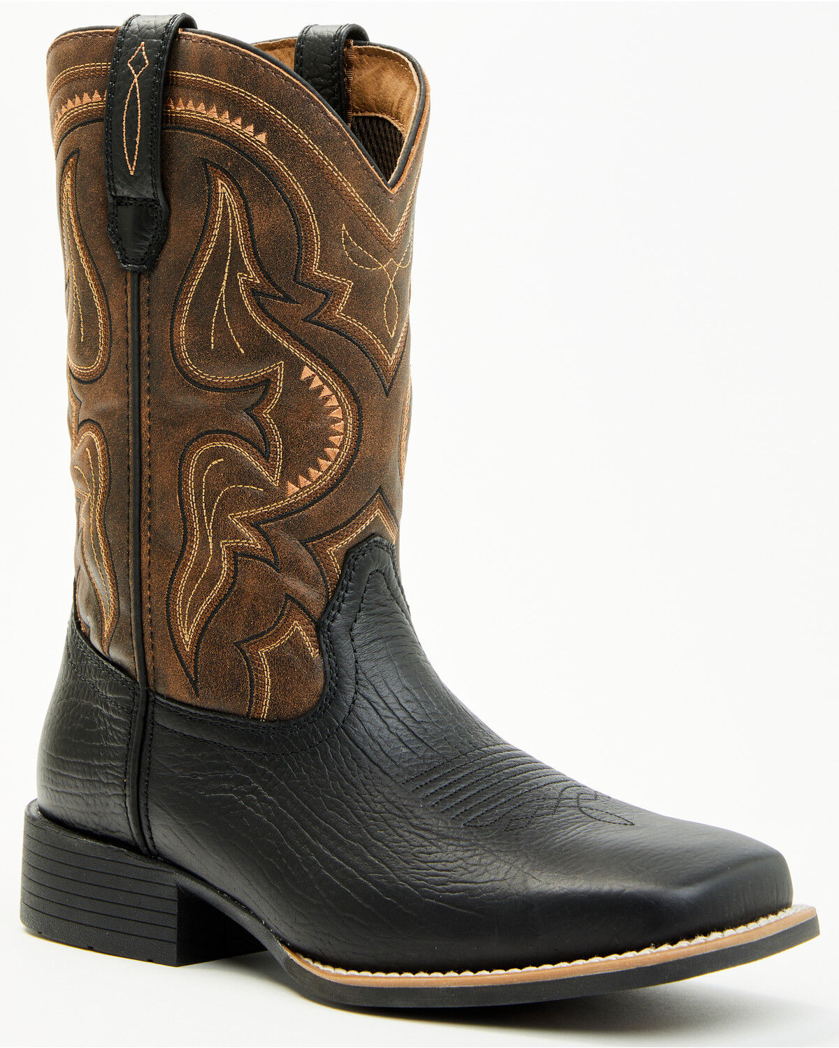 Image #1 - Cody James Cush Core® Men's Maverick Performance Western Boots - Broad Square Toe, Black, hi-res