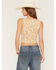 Image #4 - Shyanne Women's Reyna Paisley Print Corset Top, Taupe, hi-res
