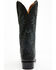 Image #5 - El Dorado Men's Exotic Caiman Western Boots - Medium Toe , Black, hi-res