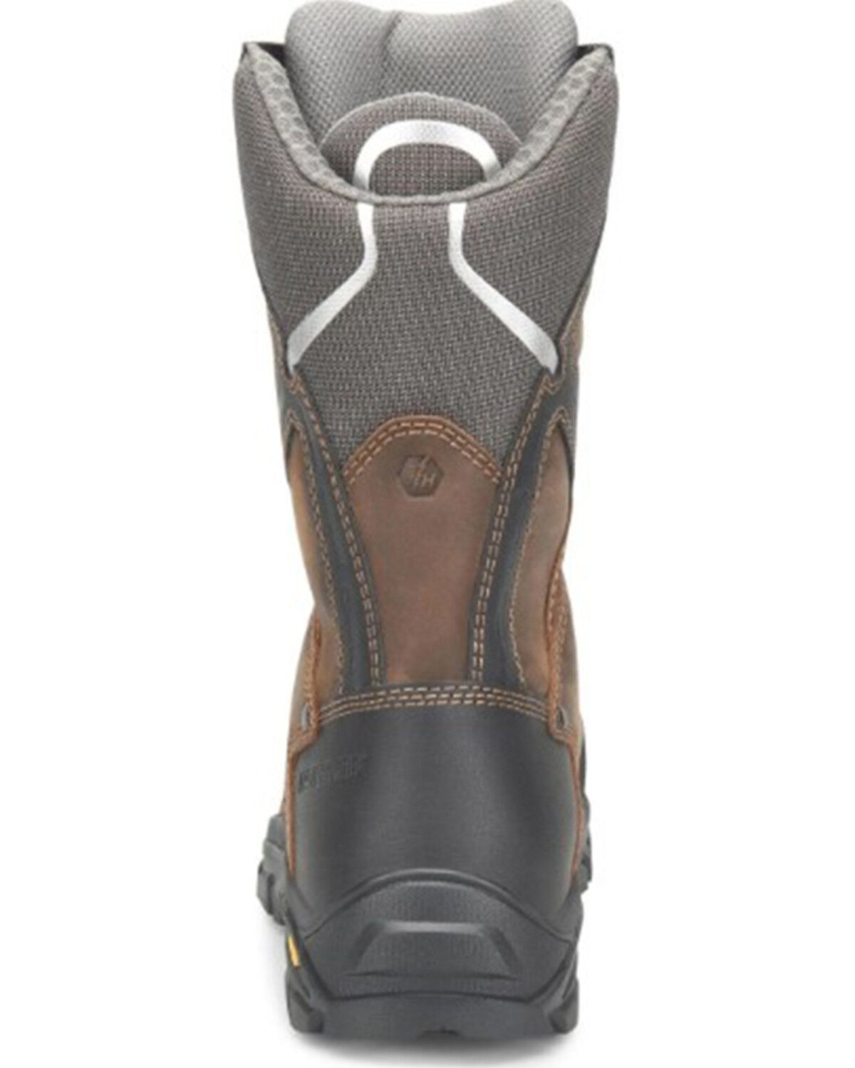 Image #4 - Matterhorn Men's 10" Mainstay Waterproof Work Boots - Aluminum Toe, Brown, hi-res