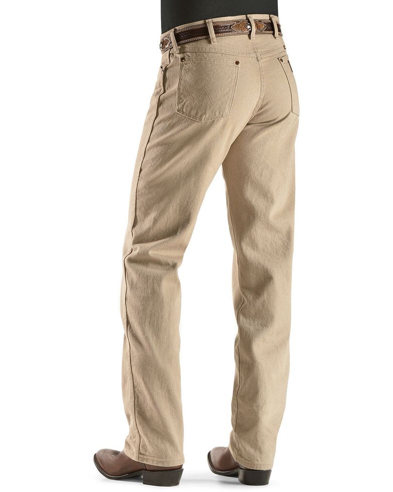 Wrangler 13MWZ Cowboy Cut Original Fit Jeans - Prewashed Colors, Tan, hi-res