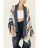 Image #3 - Tasha Polizzi Women's Topaz Ventura Serape Kimono Cardigan, Blue, hi-res
