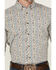 Image #3 - Cody James Men's Wells Floral Striped Print Long Sleeve Button-Down Stretch Western Shirt , Gold, hi-res