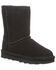Image #1 - Bearpaw Girls' Elle Casual Boots - Round Toe, Black, hi-res