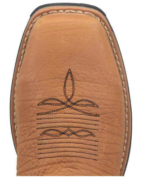 Image #6 - Dan Post Men's Storm's Eye Western Work Boots - Composite Toe, Brown, hi-res
