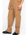 Image #3 - Carhartt Men's FR Duck Quilt-Lined Bib Overalls, Carhartt Brown, hi-res
