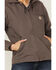 Image #3 - Carhartt Women's Taupe Washed Duck Sherpa-Lined Jacket, , hi-res
