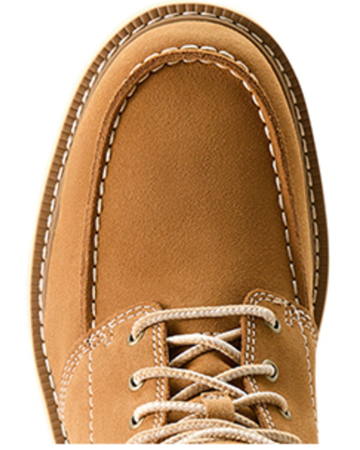 Image #4 - Ariat Men's Recon Lace Work Boots - Moc Toe, Brown, hi-res