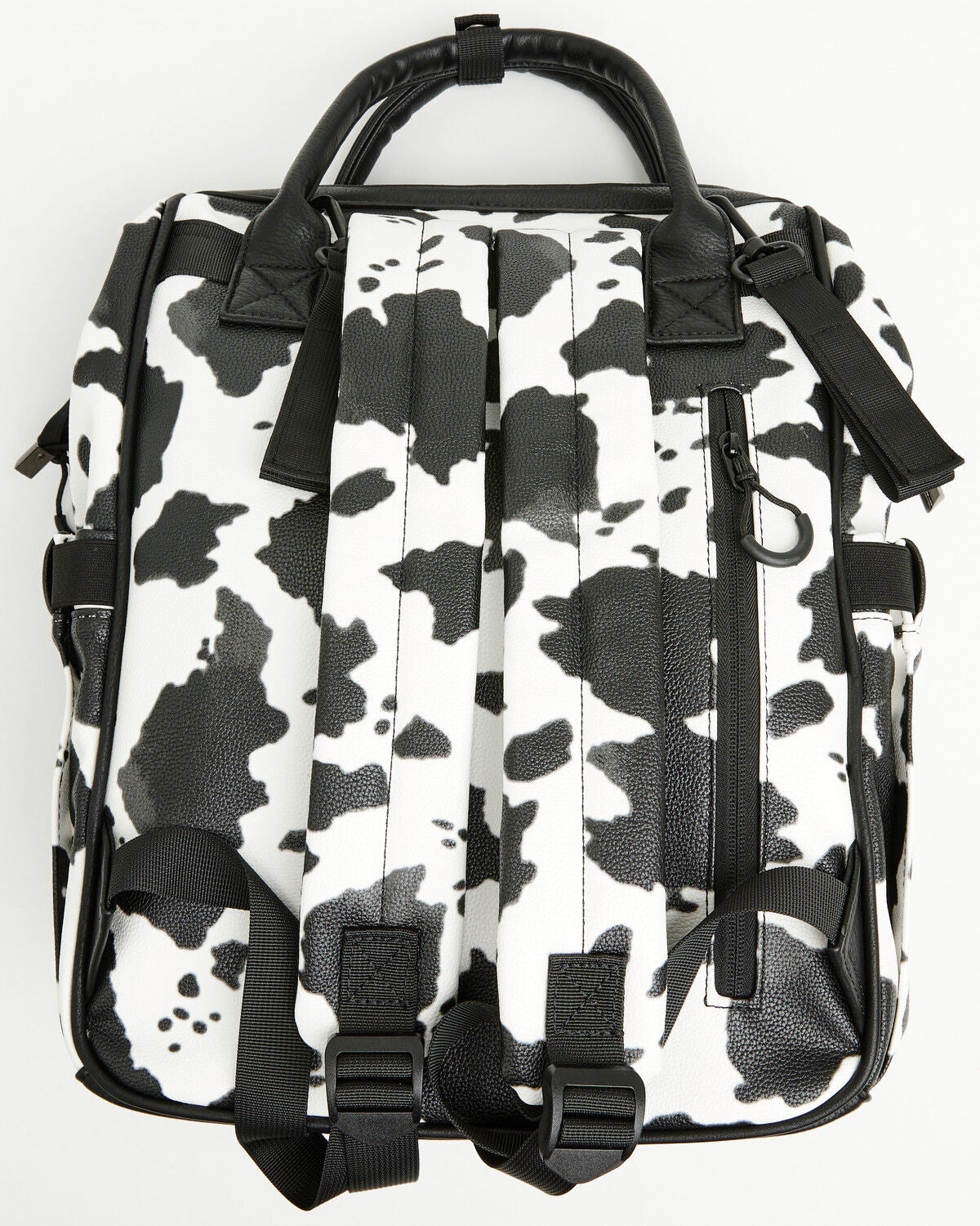 Image #4 - Wrangler Women's Cow Print Backpack, Black, hi-res