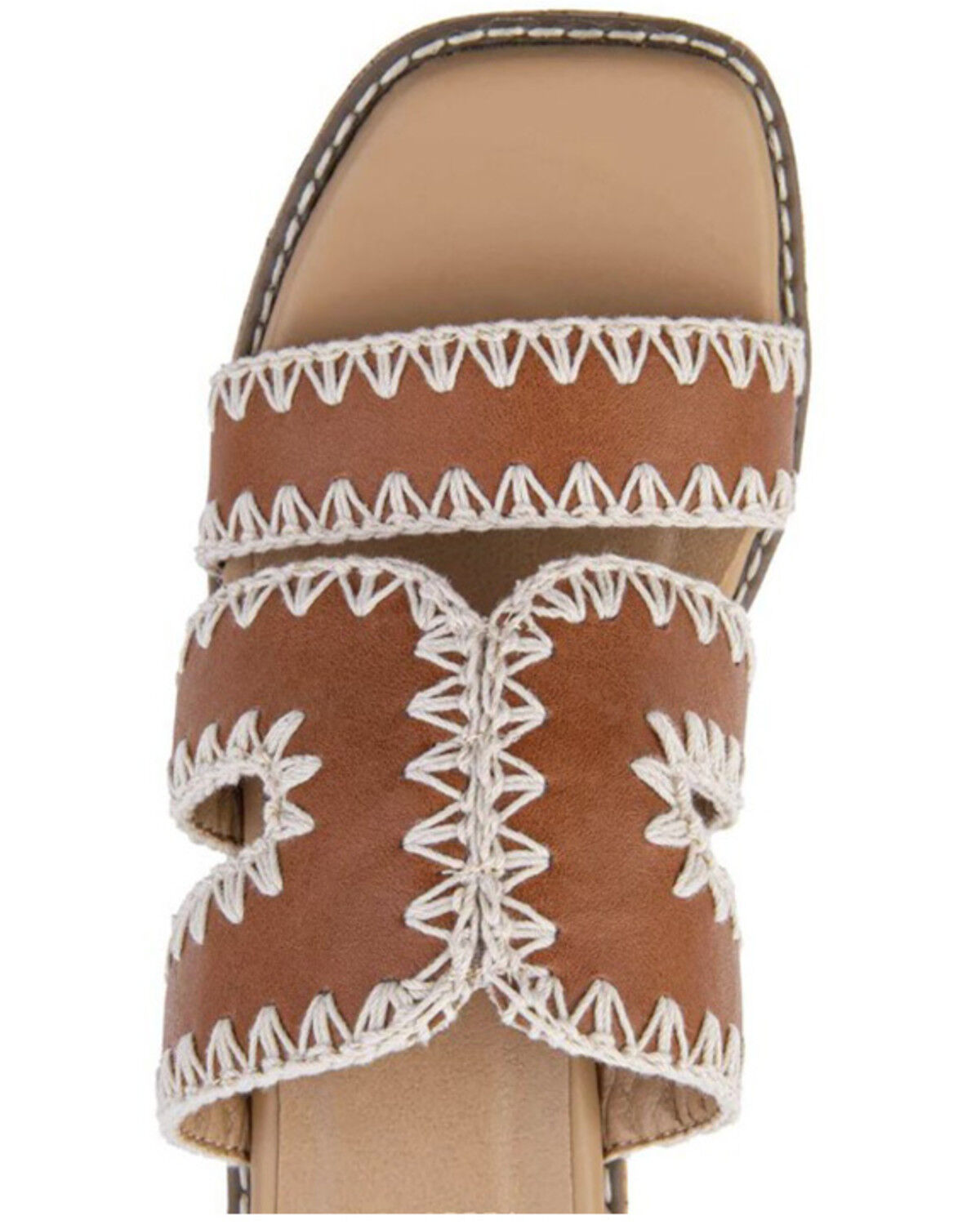 Image #3 - Yellow Box Women's Tracie Wedge Heels, Tan, hi-res