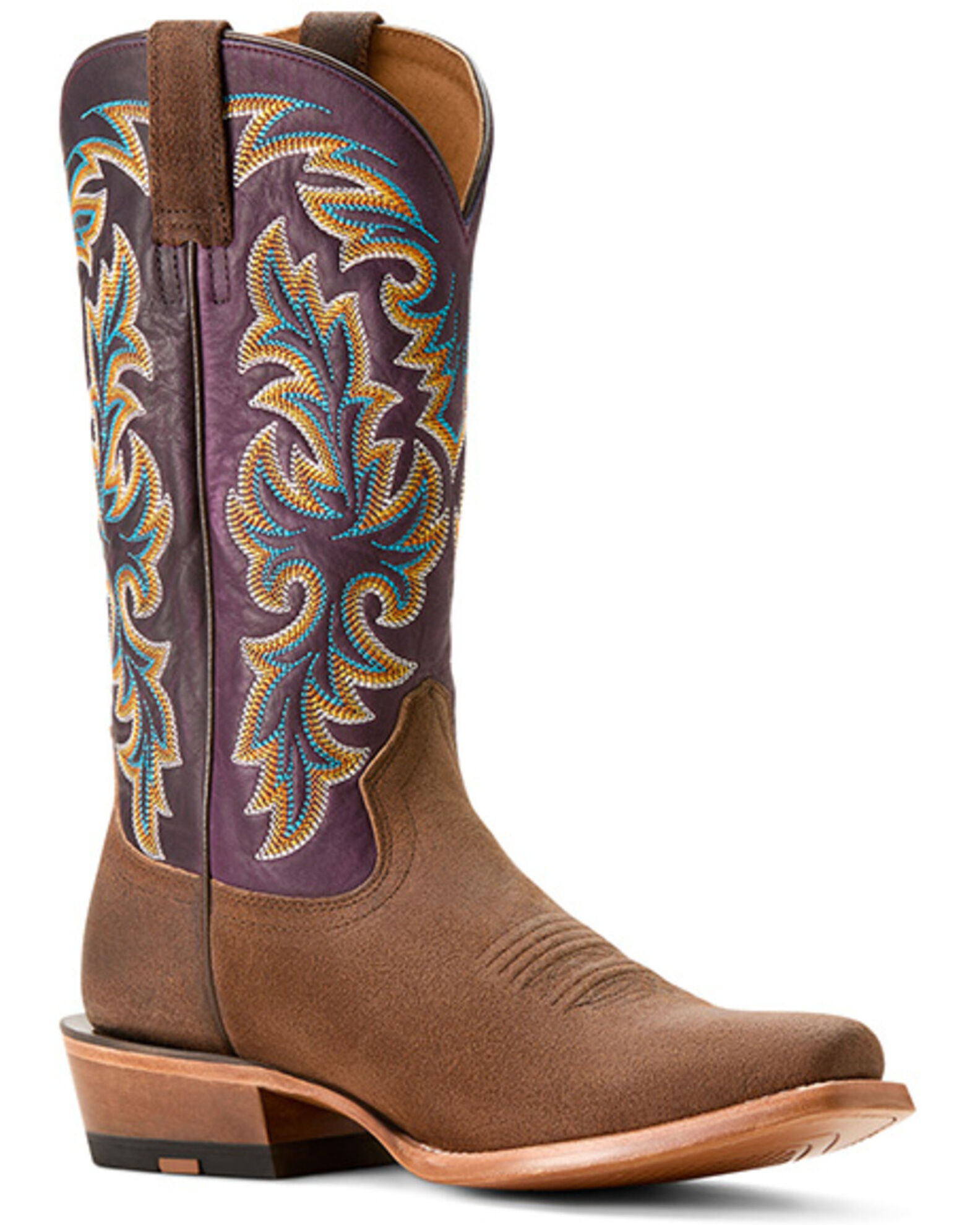 Ariat Men s Futurity Champ Roughout Western Boots Square Toe Sheplers