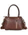 Image #3 - Myra Bag Women's Cowhide Satchel, Brown, hi-res