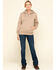 Image #6 - Ariat Women's Dark Oatmeal Heather Rebar Skill Set Zip Hooded Pullover, Oatmeal, hi-res