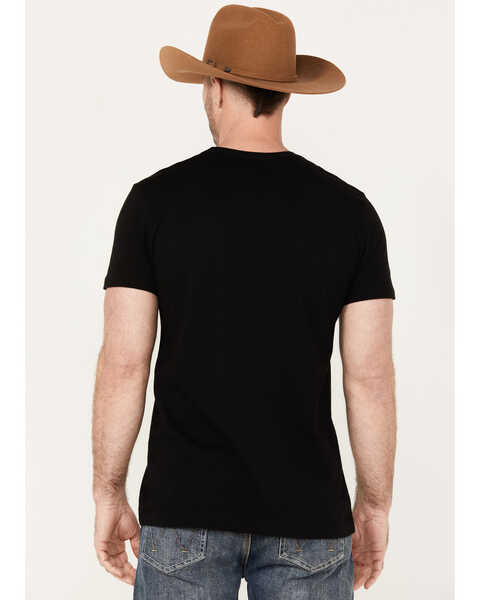 Image #4 - Moonshine Spirit Men's Sombrero Short Sleeve Graphic T-Shirt, Black, hi-res
