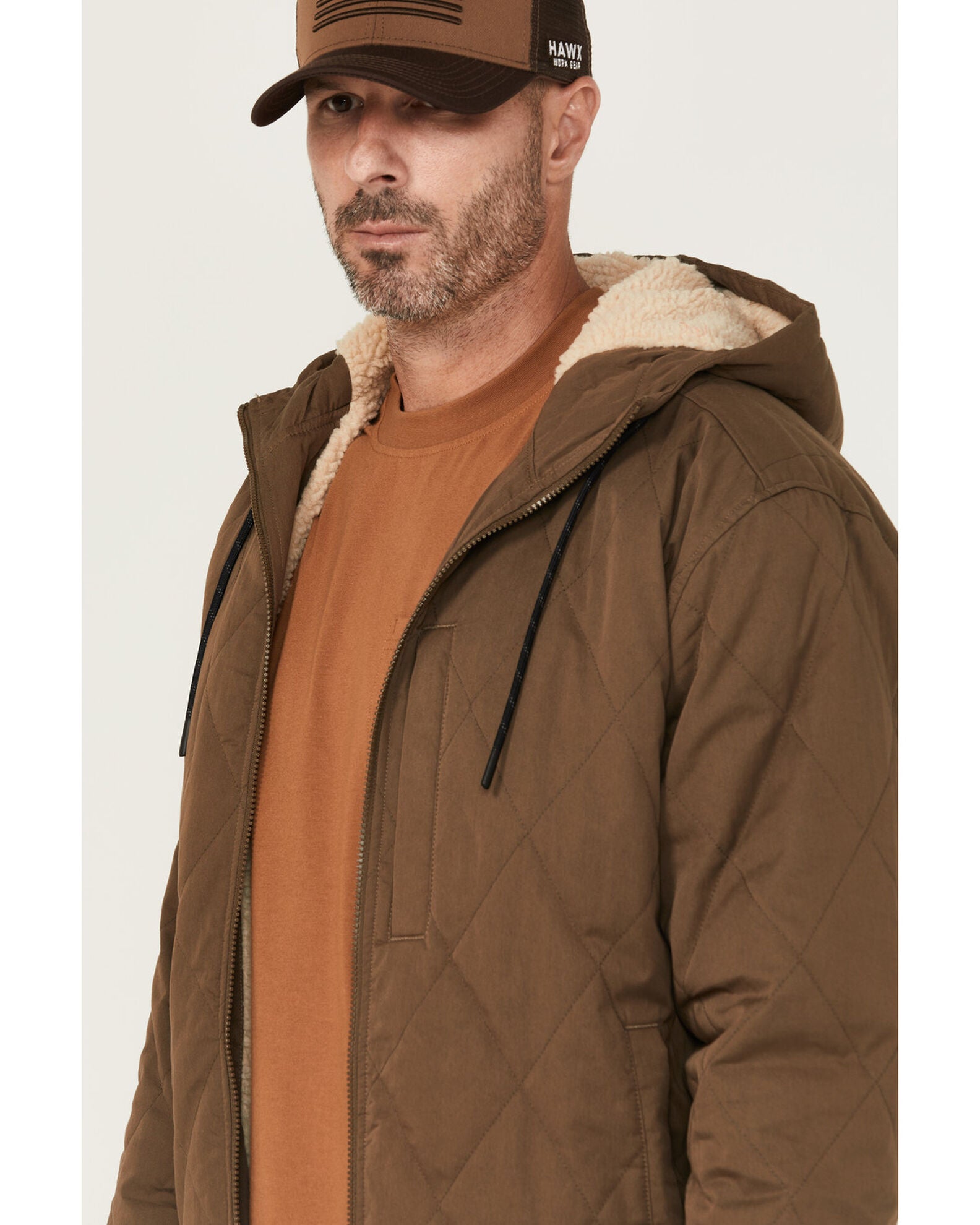 Product Name Hawx Men's Quilted Nylon Work Jacket