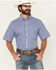 Image #1 - Wrangler Riata Men's Assorted Plaid Print Short Sleeve Button-Down Western Shirt - Big, , hi-res
