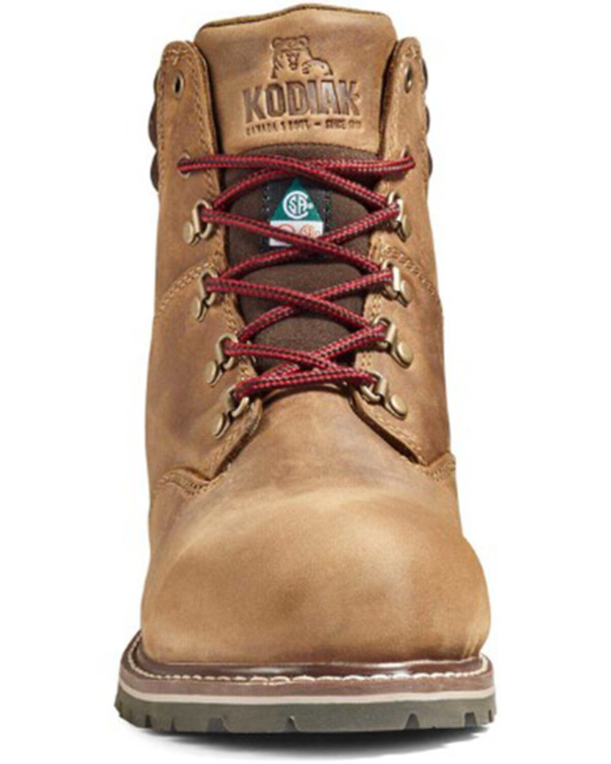 Image #4 - Kodiak Women's Bralorne 6" Waterproof Work Boots - Composite Toe, Medium Brown, hi-res