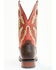 Image #5 - Dan Post Men's Leon Red Top Western Performance Boots - Broad Square Toe, Red, hi-res