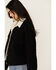Image #2 - Levi's Women's 90's Corduroy Sherpa Lined Trucker Jacket, Black, hi-res