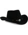 Cody James Men's Santa Ana Black Wool Felt Hat, Black, hi-res
