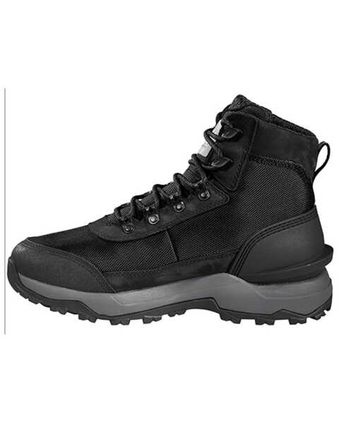 Image #2 - Carhartt Men's Outdoor Black 6" Lace-Up Hiker Work Boot , Black, hi-res