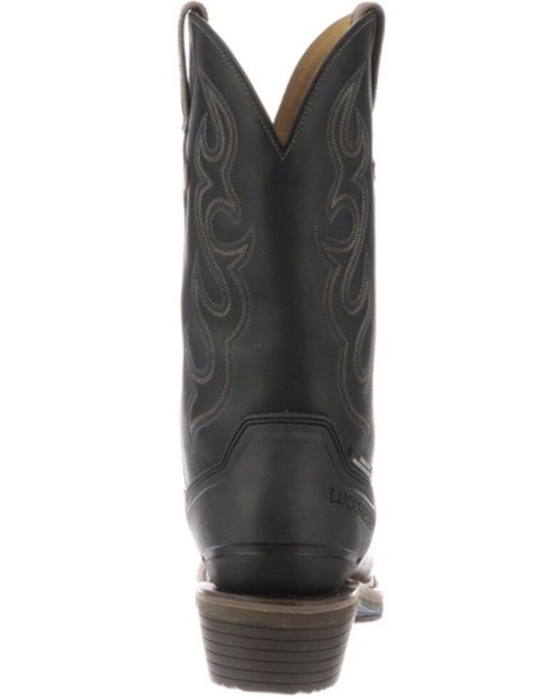 lucchese steel toe