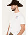Image #2 - Cowboy Hardware Men's Boot Barn Exclusive Live Free Short Sleeve Graphic T-Shirt, White, hi-res