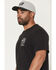 Image #3 - Brixton Men's Boot Barn Exclusive Live Free Short Sleeve Graphic T-Shirt, Black, hi-res