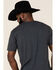 Kimes Ranch Men's Charcoal Replay Graphic T-Shirt , Charcoal, hi-res