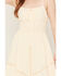 Image #3 - Originality Women's Emma Sleeveless Ruffle Midi Dress, Cream, hi-res