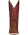 Image #4 - Corral Men's Exotic Alligator Embroidered Western Boots - Broad Square Toe, Red, hi-res