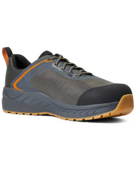 Ariat Men's Outpace Work Shoes - Composite Toe, Grey, hi-res