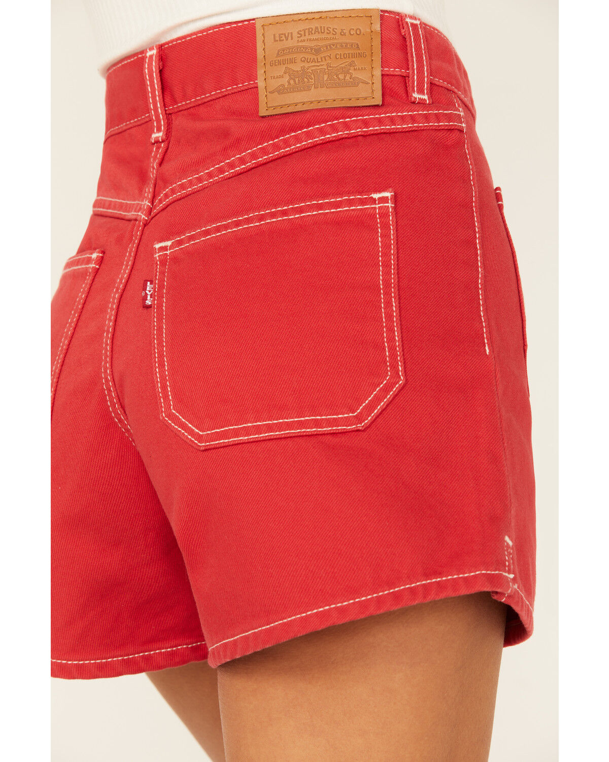Image #4 - Levi's Women's 80s Mom High Rise Denim Shorts, , hi-res
