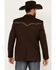 Image #4 - Scully Men's Diamond Embroidered Sportcoat, Chocolate, hi-res