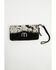 Image #1 - Idyllwind Women's Lyndale Double Horseshoe Hair-On Wallet, Black, hi-res