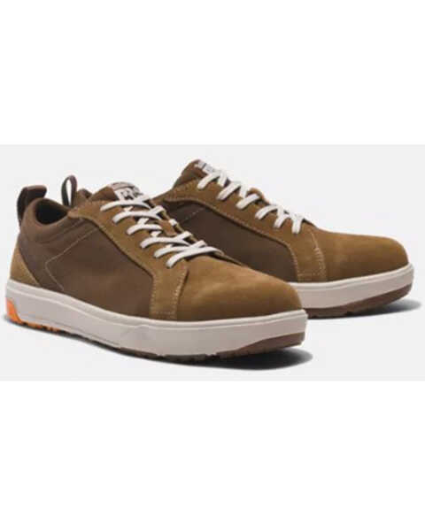 Timberland PRO Men's Berkley Oxford Work Shoes - Composite Toe, Brown, hi-res