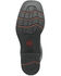 Image #7 - Laredo Men's Kane Western Boots - Broad Square Toe, Black, hi-res
