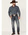 Wrangler 20X Men's No.42 Cayuse Medium Wash Stretch Slim Bootcut Jeans , Blue, hi-res