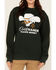 Image #3 - Troll Co Women's Savage Crewneck Sweatshirt, Green, hi-res