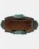 Image #3 - Wrangler Women's Cow Print Concealed Carry Crossbody Tote, Turquoise, hi-res