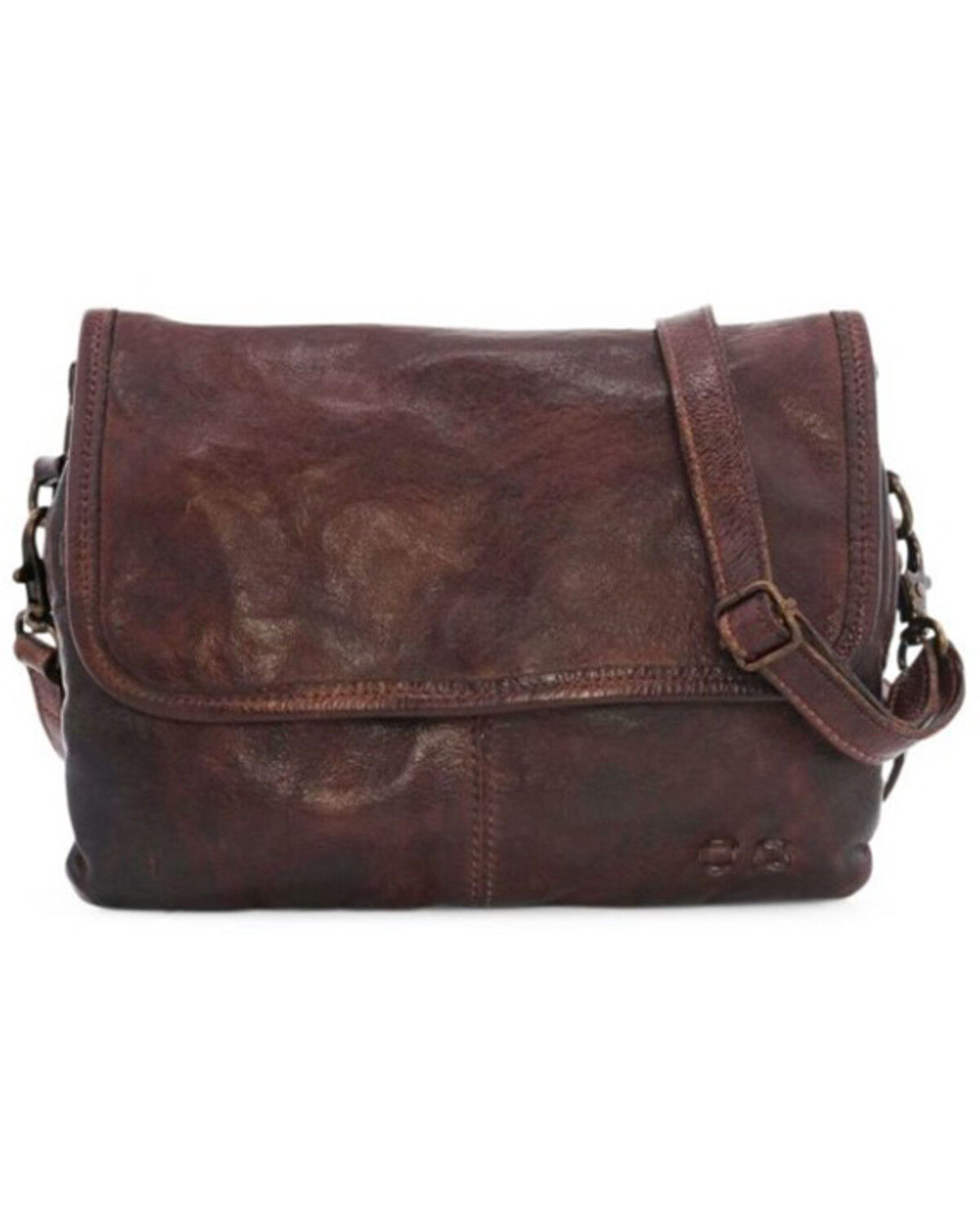 Image #1 - Bed Stu Women's Ziggy Crossbody Bag, Brown, hi-res